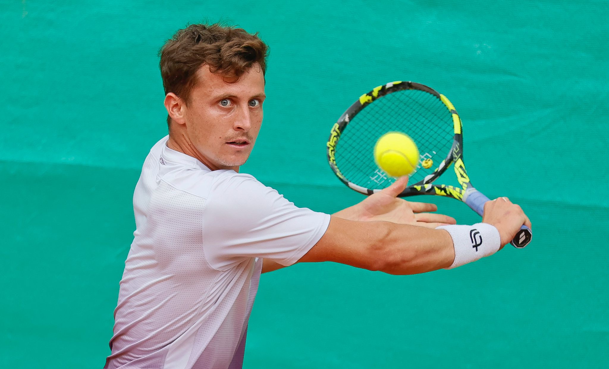 Damien Wenger en action